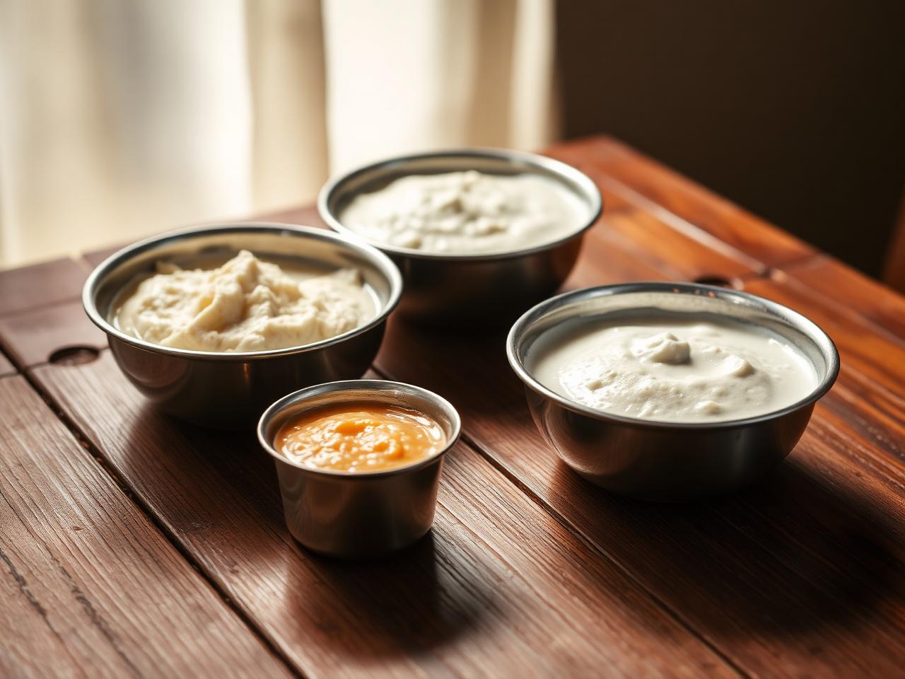 Stone-ground fresh batter